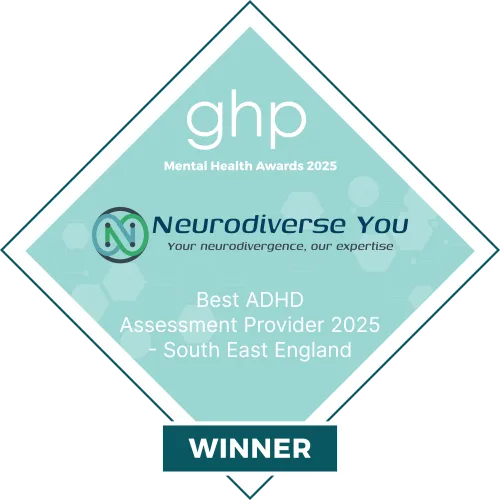 Neurodiverse You Mental Health Award Badge